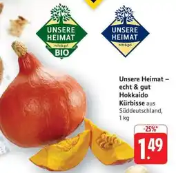 Edeka Unsere Heimat – echt & gut Hokkaido Kürbisse Angebot