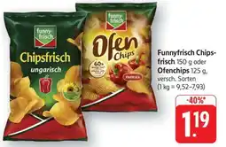 Edeka Funnyfrisch Chipsfrisch oder Ofenchips Angebot