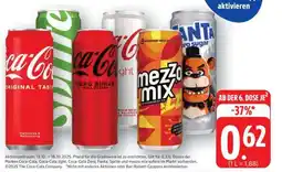 Edeka Coca-Cola, Coca-Cola Light, Coca-Cola Zero, Fanta, Sprite, Mezzomix Angebot