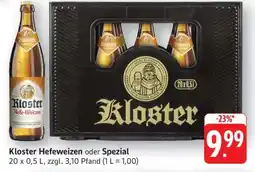 Edeka Kloster Hefeweizen oder Spezial Angebot