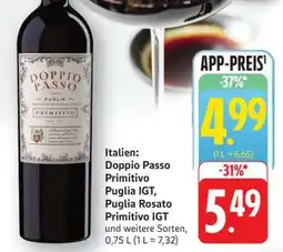 Edeka Doppio Passo Primitivo Puglia IGT Angebot