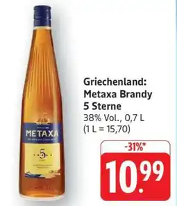 Edeka Metaxa Brandy 5 Sterne Angebot