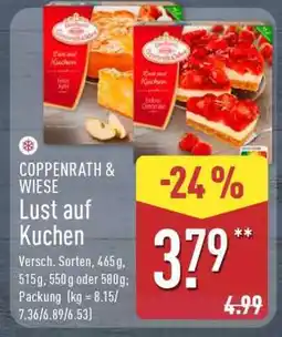 Aldi Nord COPPENRATH & WIESE Lust auf Kuchen Angebot