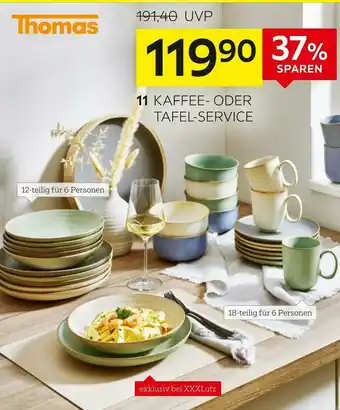 XXXLutz Thomas kaffee- oder tafel-service Angebot