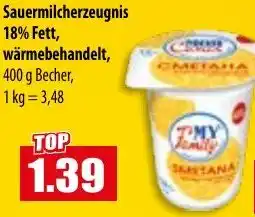 Mix Markt Sauermilcherzeugnis 18% Fett, wärmebehandelt Angebot