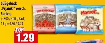 Mix Markt Süßgebäck „Prjaniki" Angebot