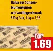 Mix Markt Halva aus Sonnenblumenkernen mit Vanillegeschmack Angebot