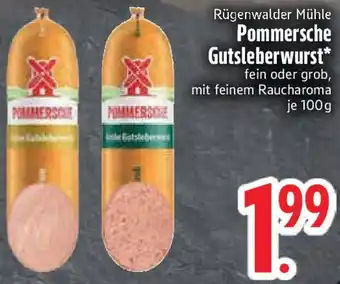 Edeka Rügenwalder Mühle Pommersche Gutsleberwurst Angebot