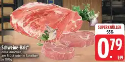 Edeka Schweine-Hals Angebot
