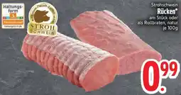 Edeka Strohschwein Rücken Angebot