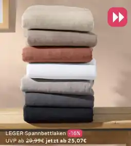 OTTO LEGER Spannbettlaken Angebot