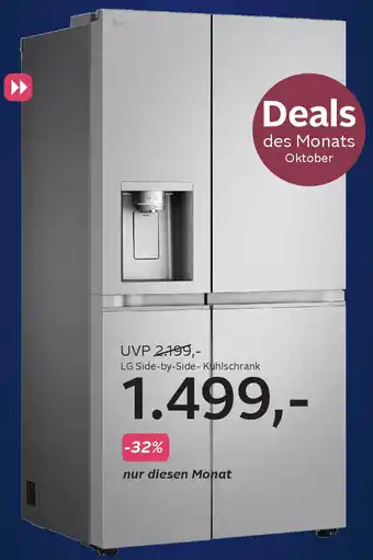 OTTO LG Side-by-Side Kühlschrank Angebot
