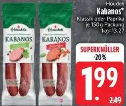 Edeka Houdek Kabanos Angebot