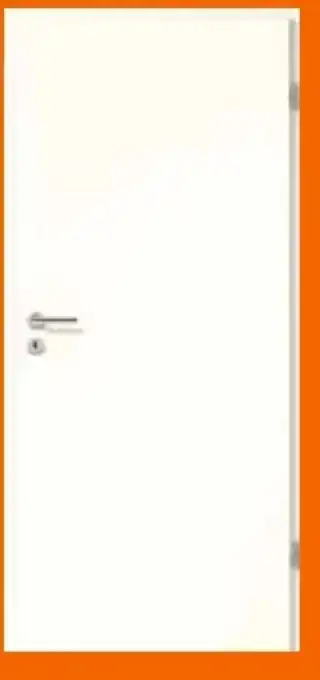 OBI Weißlack-Zimmertür Smart Angebot