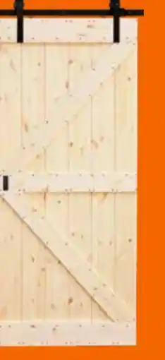OBI Radex Holzschiebetür Loft Rustic Angebot