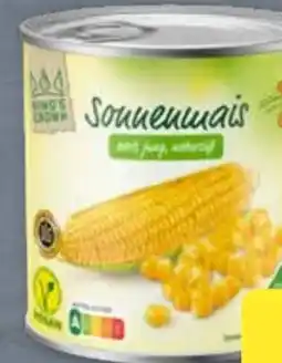 Aldi Nord King's Crown Sonnenmais vegan Angebot