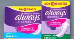Aldi Nord Always Discreet Inkontinenz-Einlagen Angebot