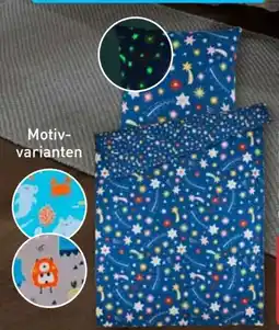 Aldi Nord Novitesse Glow-in-the-dark-Bettwäsche Angebot