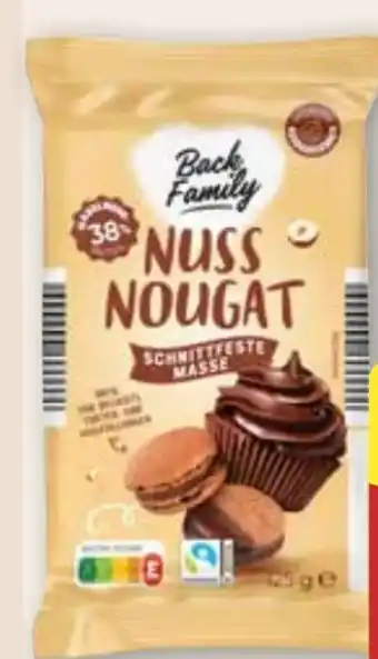 Aldi Nord Back Family Nuss Nougat Angebot