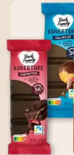 Aldi Nord Back Family Kuvertüre Angebot