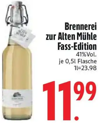 Edeka Brennerei zur Alten Mühle Fass-Edition Angebot