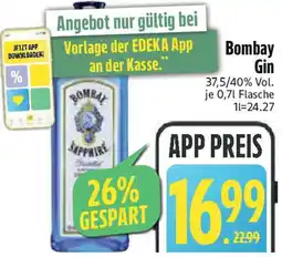 Edeka Bombay Gin Angebot