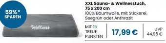 Edeka Schiesser XXL Sauna- & Wellnesstuch Angebot