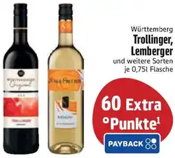 Edeka Württemberg Trollinger, Lemberger Angebot