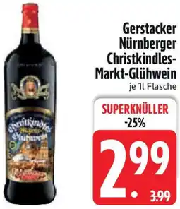 Edeka Gerstacker Nürnberger Christkindles Markt-Glühwein Angebot