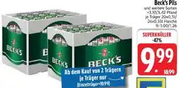 Edeka Beck's Pils Angebot