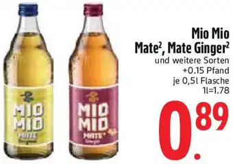 Edeka Mio Mio Mate, Mate Ginger Angebot