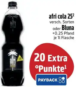Edeka afri cola 25 oder Bluna Angebot