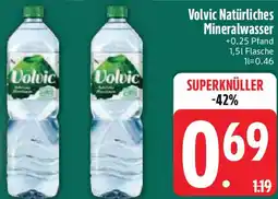 Edeka Volvic Natürliches Mineralwasser Angebot