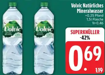 Edeka Volvic Natürliches Mineralwasser Angebot