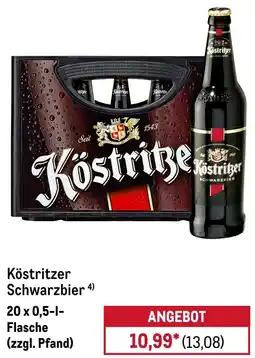 METRO Köstritzer Schwarzbier Angebot