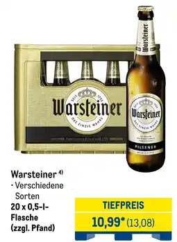 METRO Warsteiner Angebot