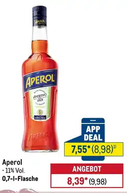 METRO APEROL APERITIVO Angebot