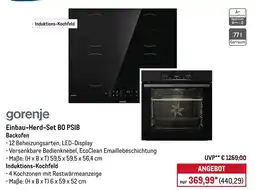 METRO gorenje Einbau-Herd-Set BO PSIB Angebot