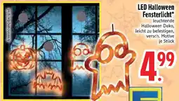 Edeka LED Halloween Fensterlicht Angebot