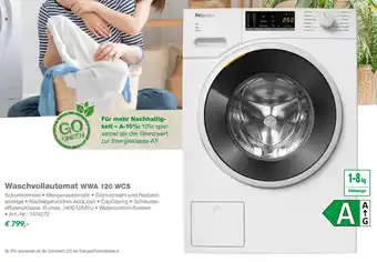 EP Miele Waschvollautomat WWA 120 WCS Angebot