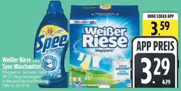 Edeka Weißer Riese oder Spee Waschmittel Angebot