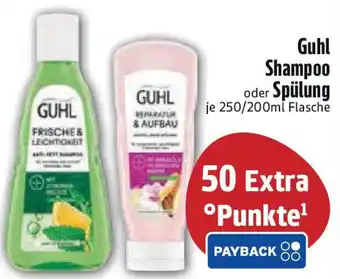 Edeka Guhl Shampoo oder Spülung Angebot