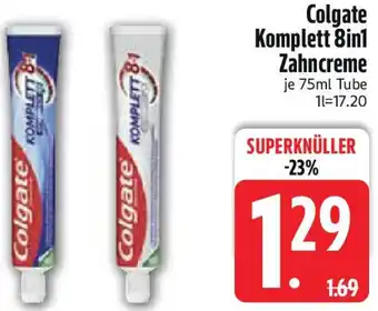 Edeka Colgate Komplett 8in1 Zahncreme Angebot