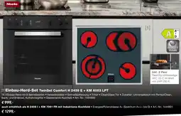 EP Miele Einbau-Herd-Set TwinSet Comfort H 2459 E + KM 6003 LPT Angebot