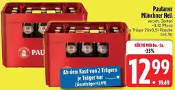 Edeka Paulaner Münchner Hell Angebot