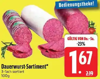 Edeka Dauerwurst-Sortiment Angebot