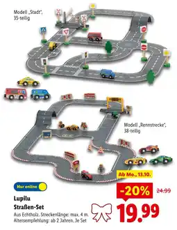 Lidl Lupilu straßen-set modell „stadt“ Angebot