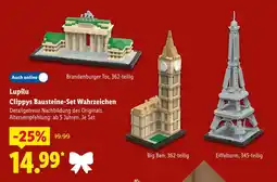 Lidl Lupilu clippys bausteine-set wahrzeichen brandenburger tor Angebot