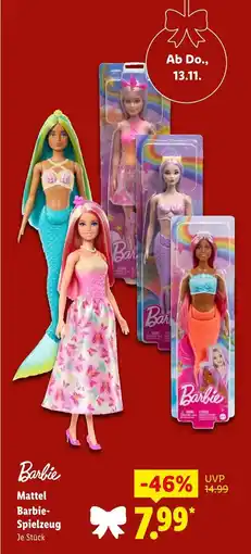 Lidl Barbie mattel barbie-spielzeug Angebot