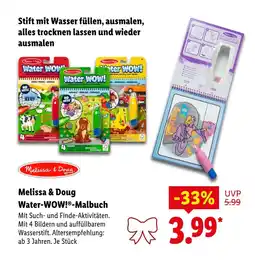 Lidl Melissa & doug water-wow!-malbuch farm Angebot
